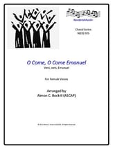 O Come, O Come Emmanuel SA choral sheet music cover